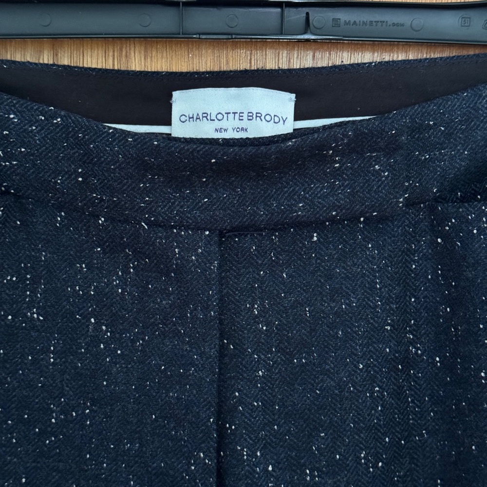 Charlotte Brody Cropped Wide Leg Lined Trousers - Picture 3 of 5